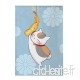 Accueil Cute Cartoon Animaux Coton et Lin Blend Rideau de Porte  33 46 x 47 24 Pouces [I] - B07R4PTY9D